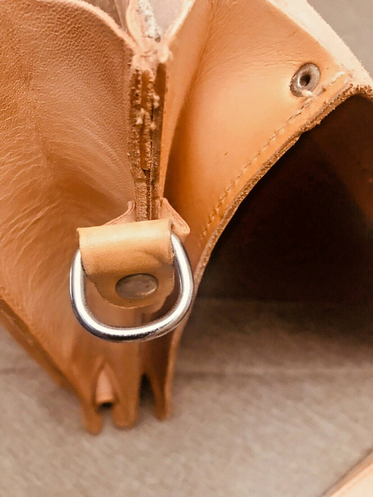 ECHTES LEDER Thick Saddle Leather Briefcase /Messenger Bag /Backpack – GERMANY