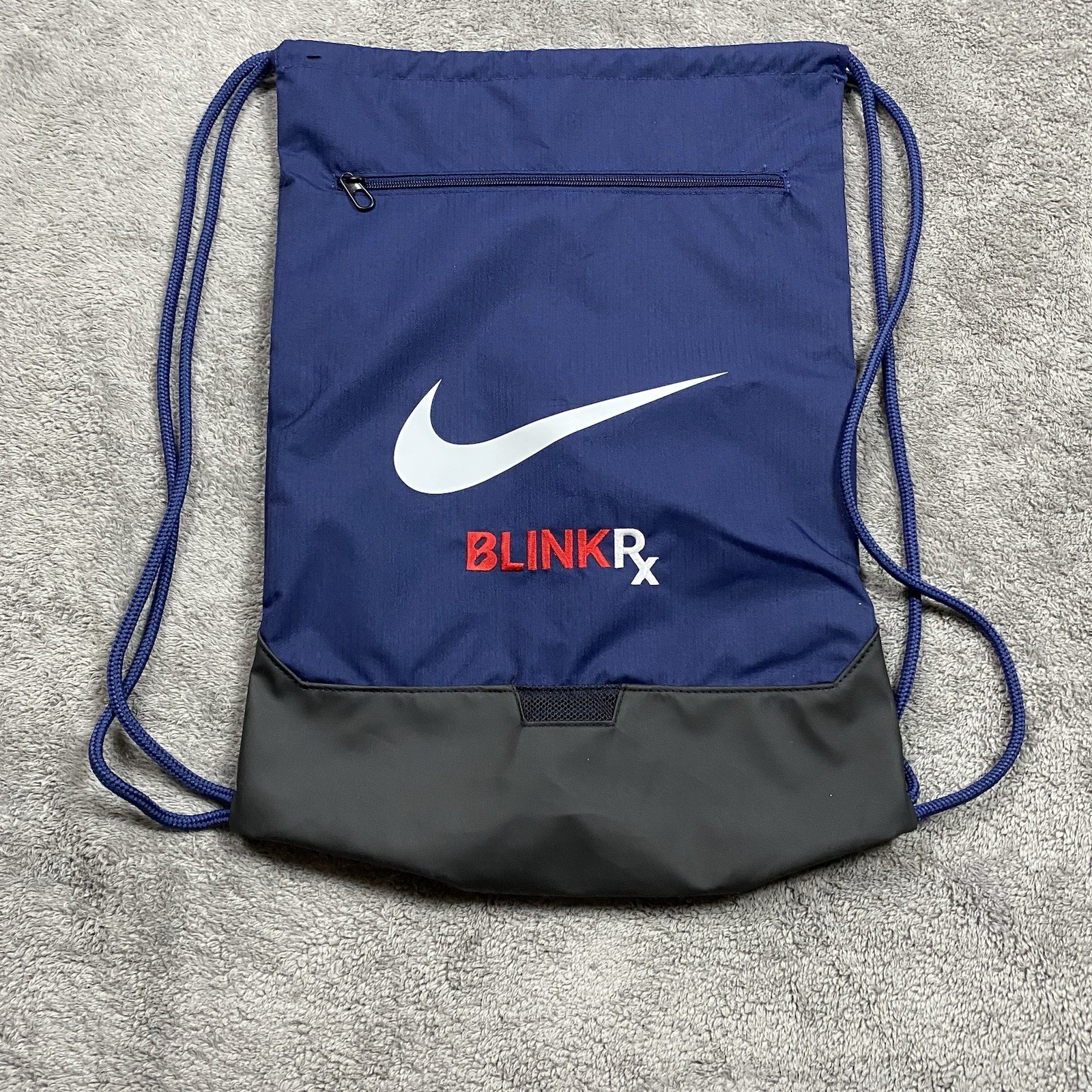 Nike BlinkRx Drawstring Bag Training Blue Navy