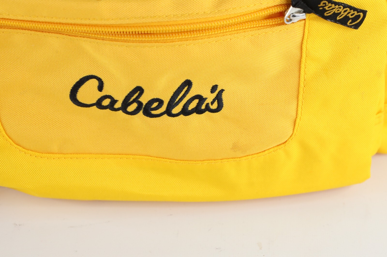 Vintage 90s Cabelas Spell Out Handled Duffel Bag Carry On Weekender Ammo Pack