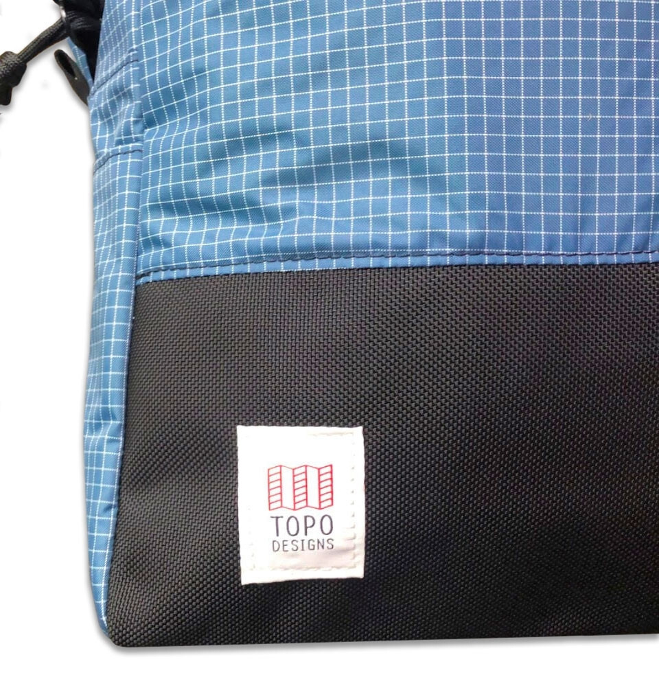 Topo Designs Daypack Backpack MADE IN USA! 24 L Blue Ripstop NEW