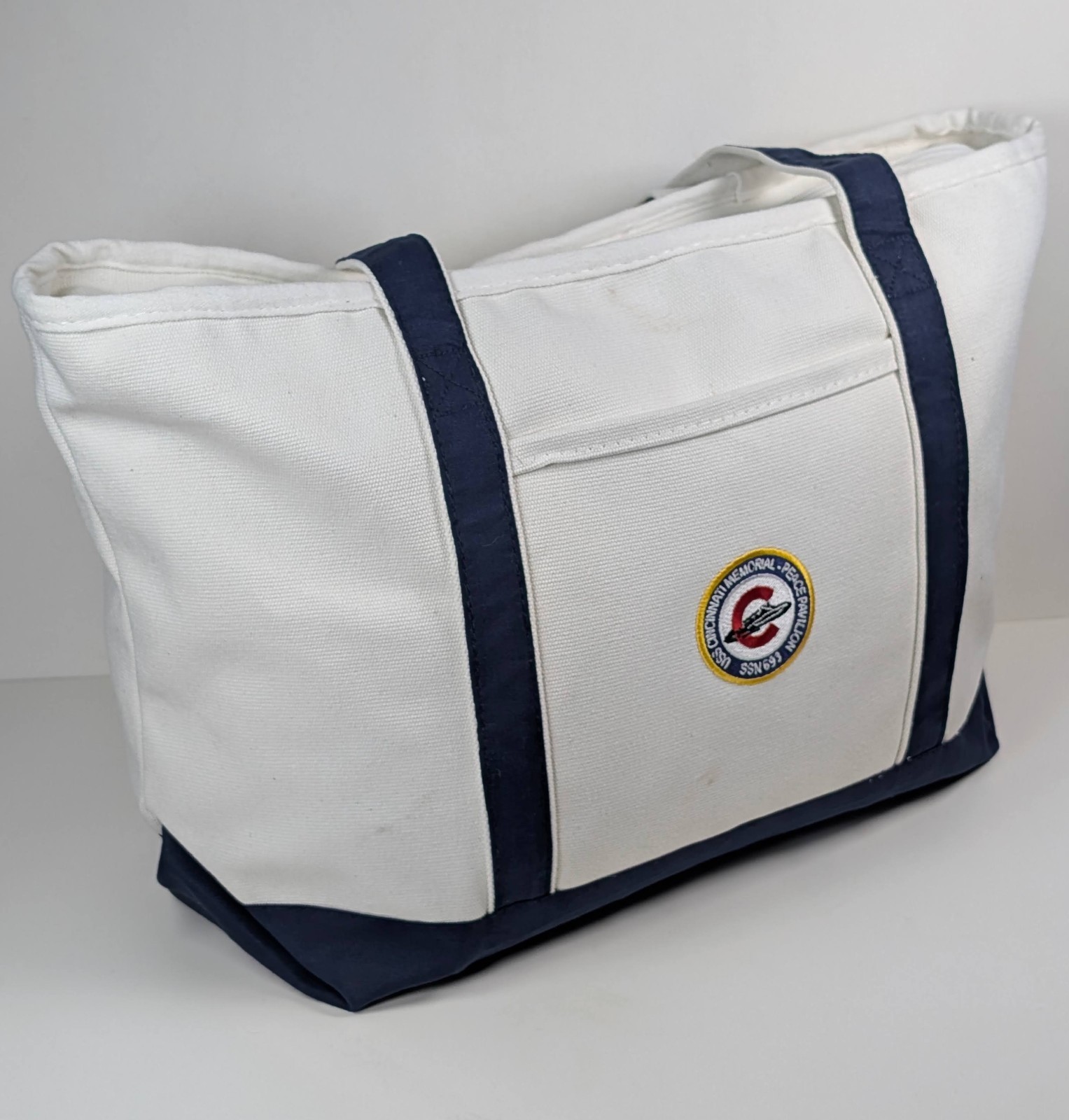 Cincinnati Art Museum Canvas Tote USS Memorial Peace Pavilion SSN693 Submarine