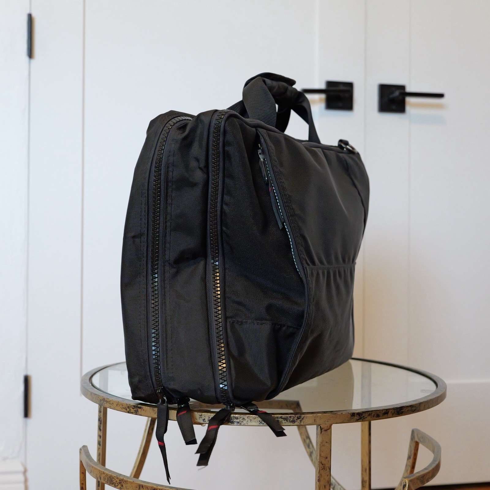 Porter Tokyo 2 Way Network Nylon Briefcase Backpack Black Japan Import US Seller