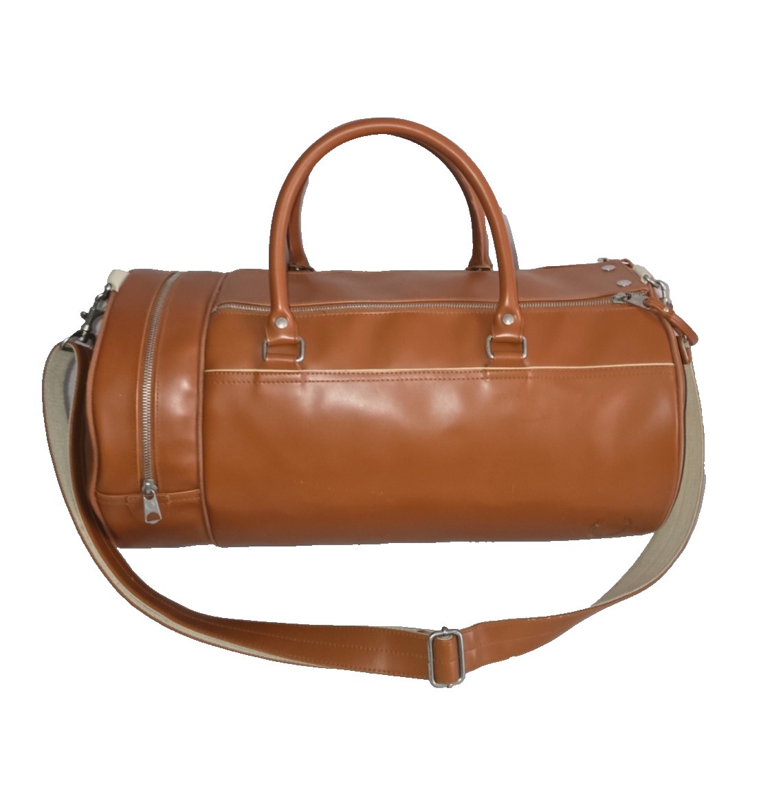 Fred Perry Large Amber Barrel Bag Duffle Gym Travel Bag With Strap