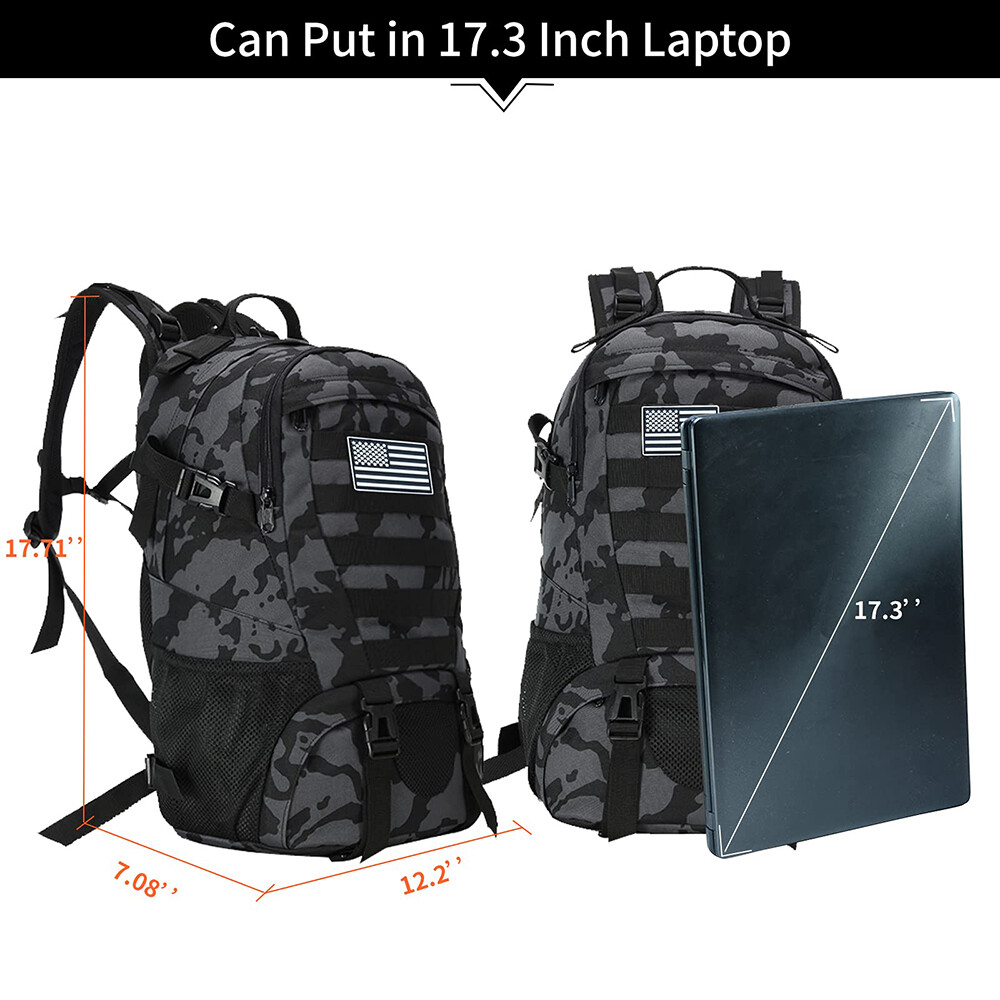 Tactical Sling Bag Military MOLLE Army Assault Bag Shoulder Backpack Outdoor
