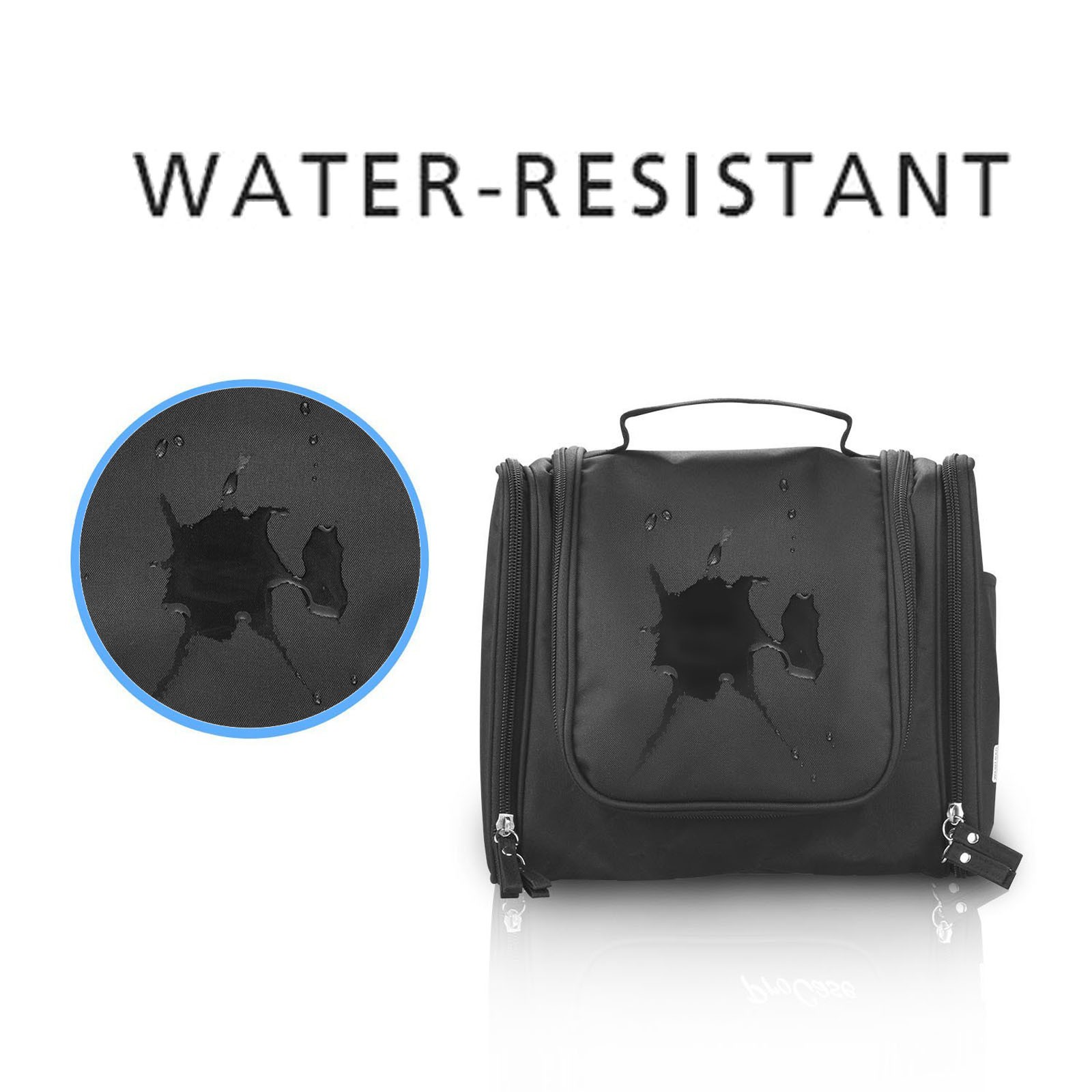 Waterproof Large Capacity Organizer Travel Makeup Shaving Wash Bag for Men Women