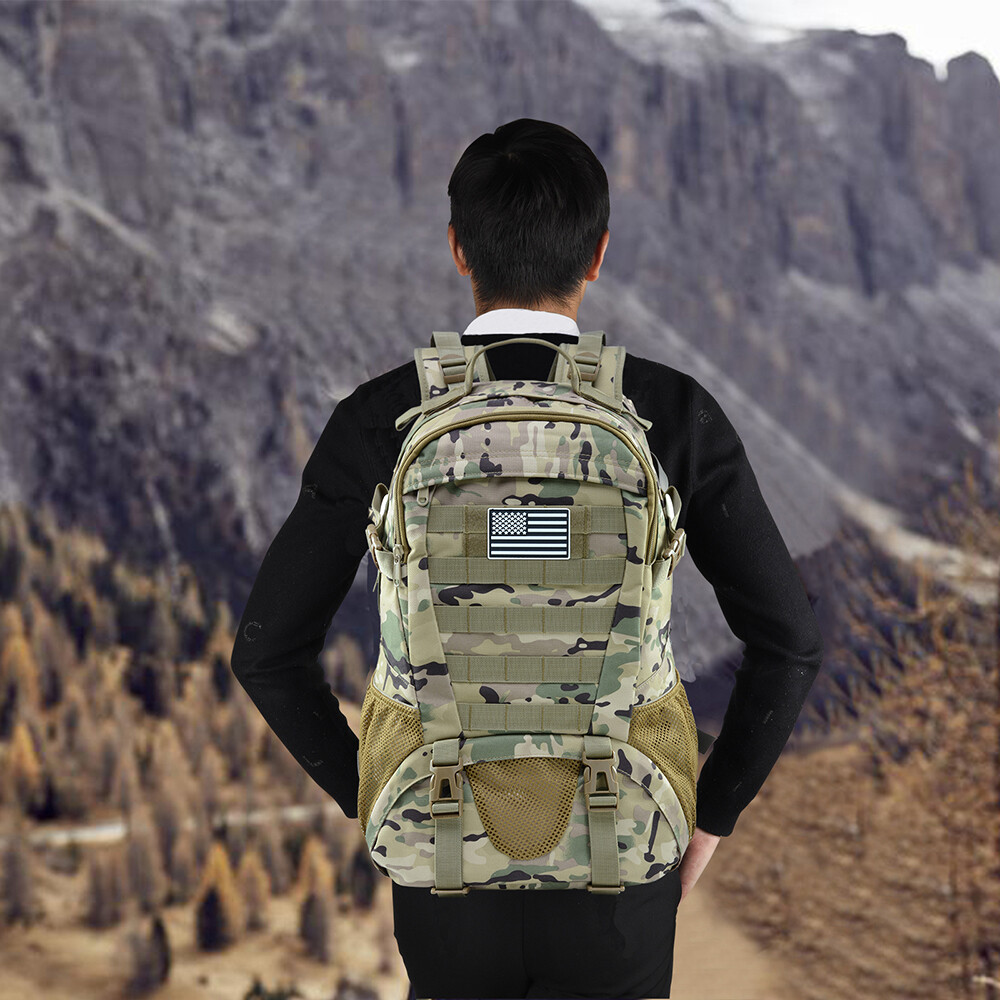 Tactical Sling Bag Military MOLLE Army Assault Bag Shoulder Backpack Outdoor
