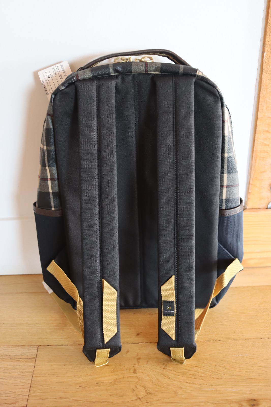 Master-Piece LINK Plaid Backpack No 02340-c2 Col 020 Qual PVC Japan New Carabine