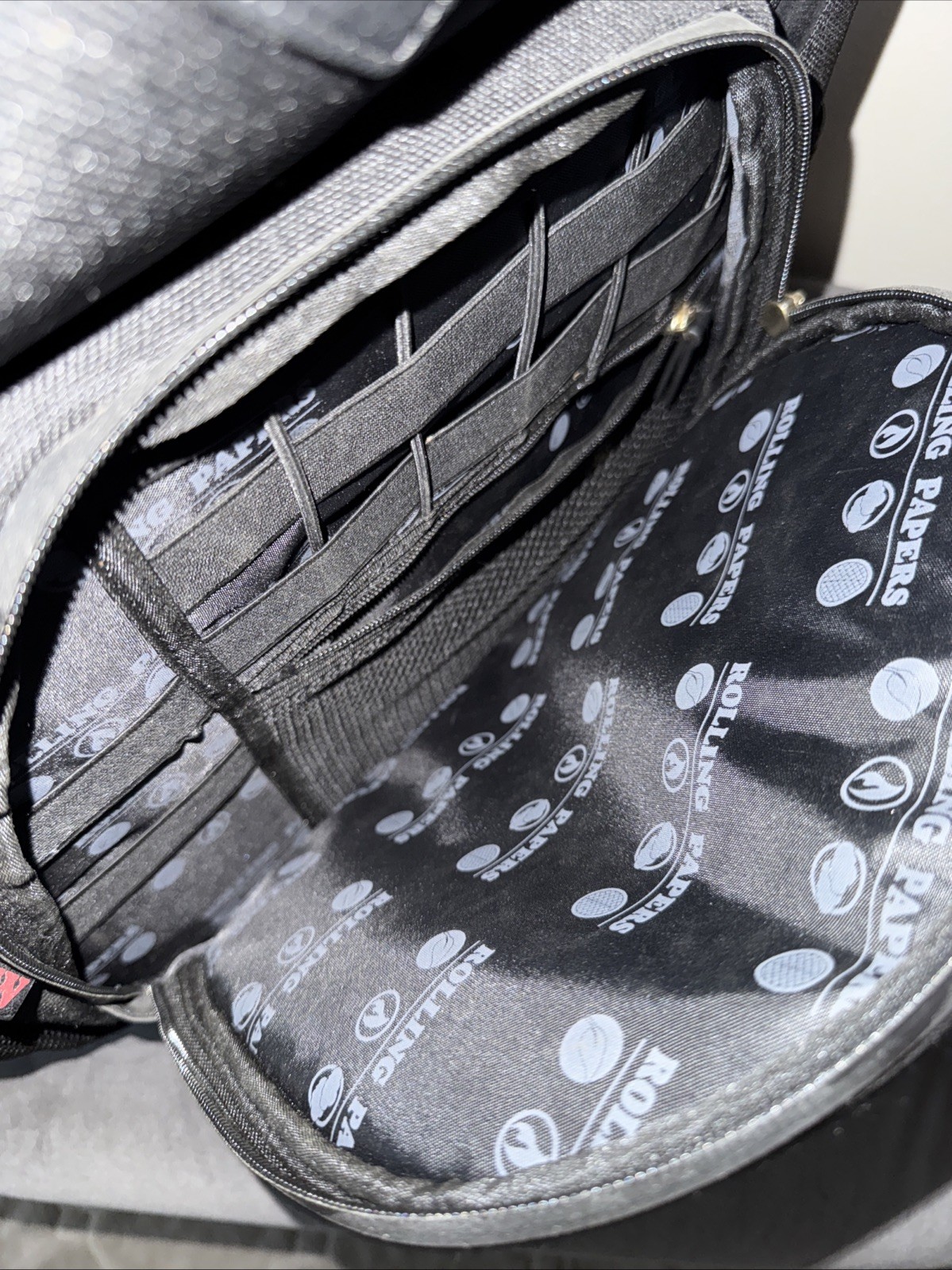 Raw Rolling Papers Black Backpack