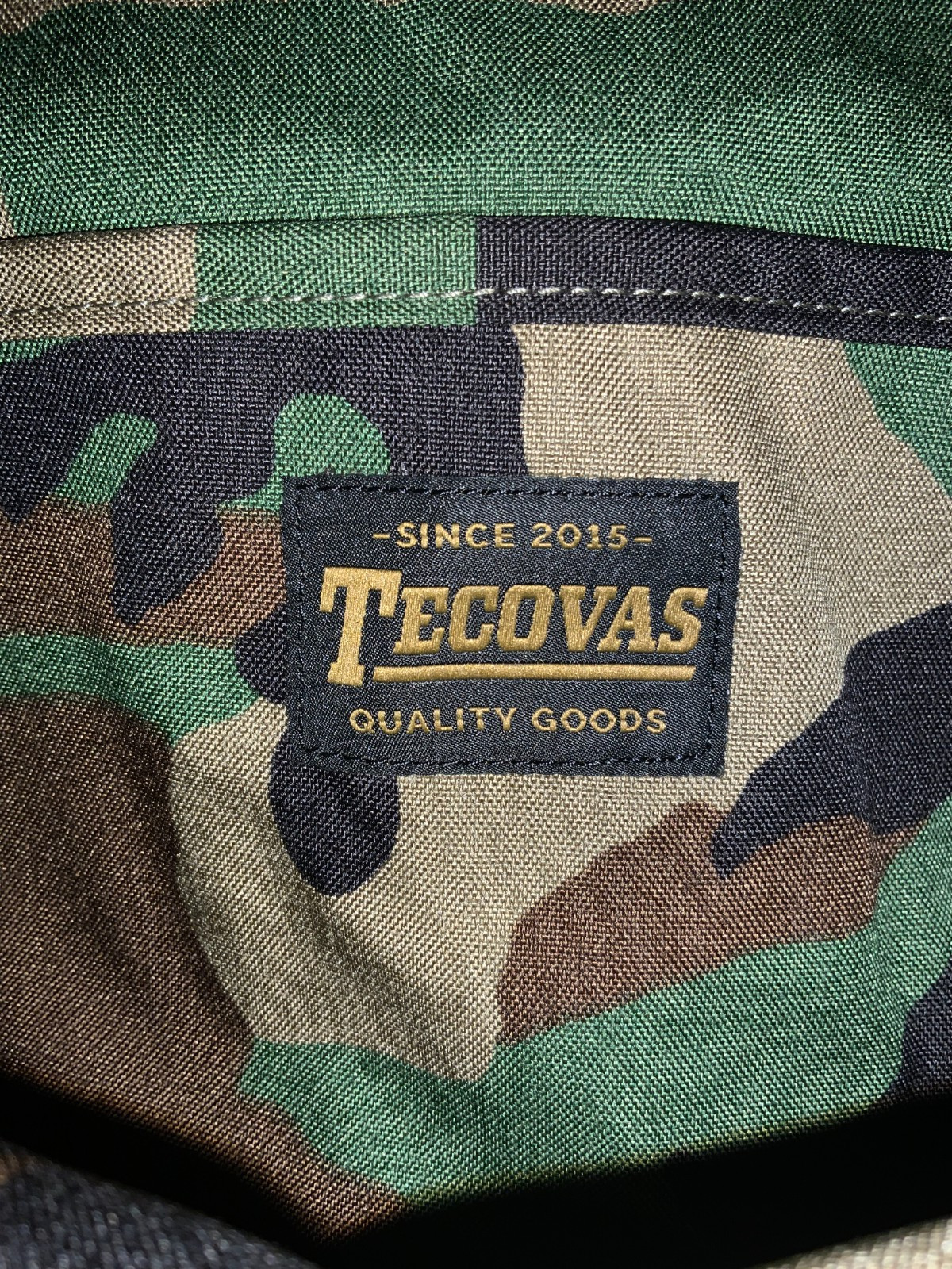 Tecovas Canyon Backpack Camo Waxed Canvas, Style# U30390CM00000OS, OS