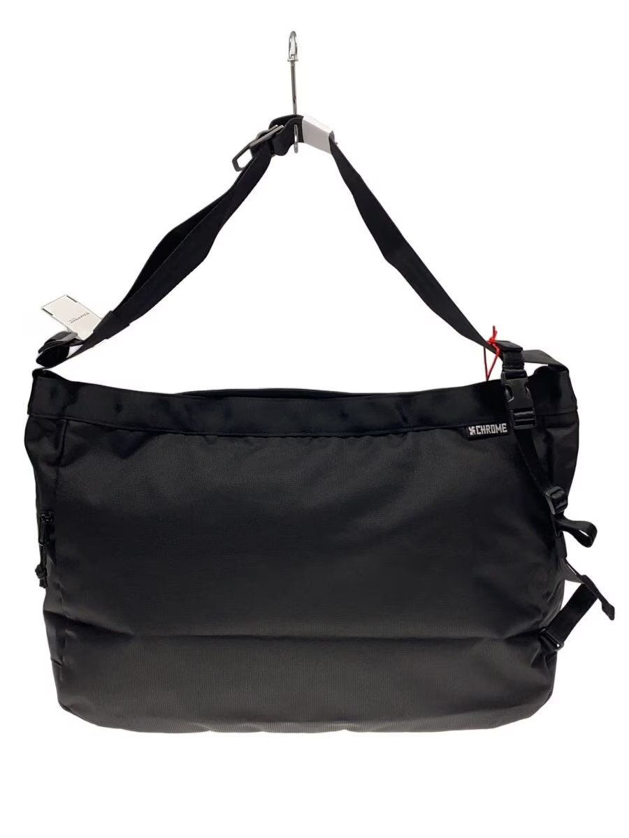 CHROME NEWSPAPER MESSENGER Shoulder Bag BLK