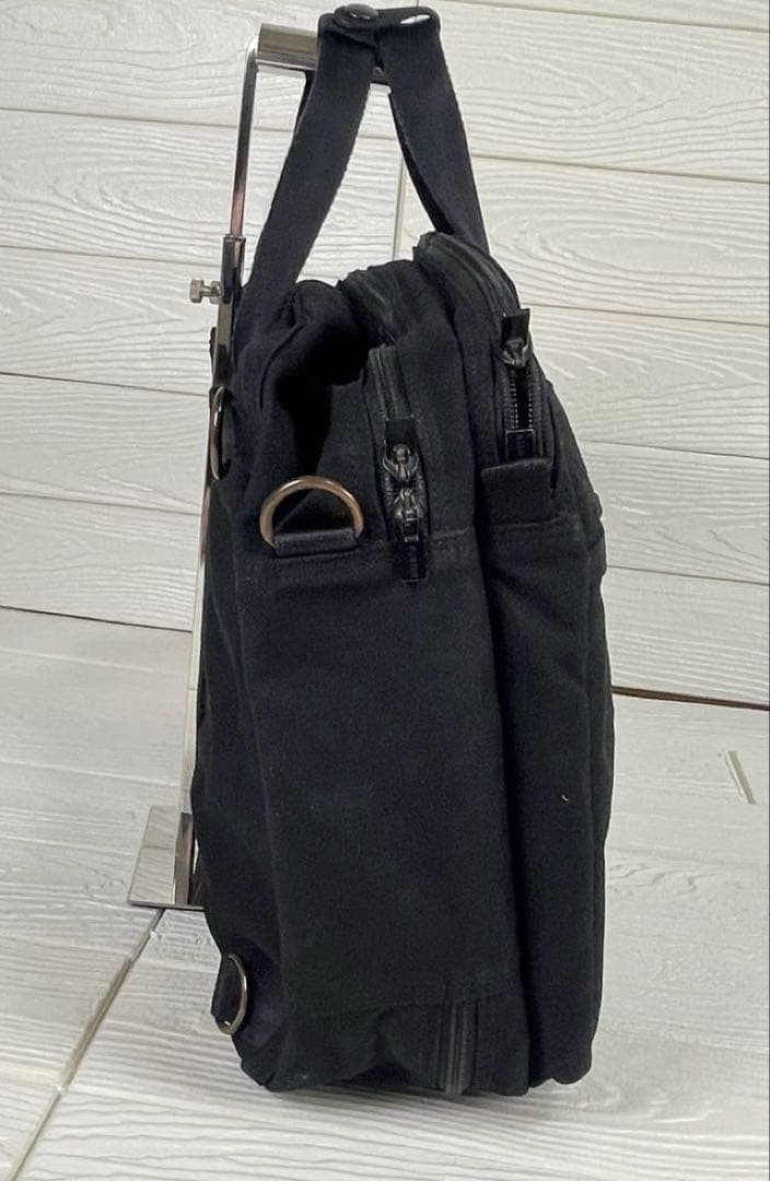 Authentic Porter 3Way Clip Briefcase Business Bag Black 48cm Damage