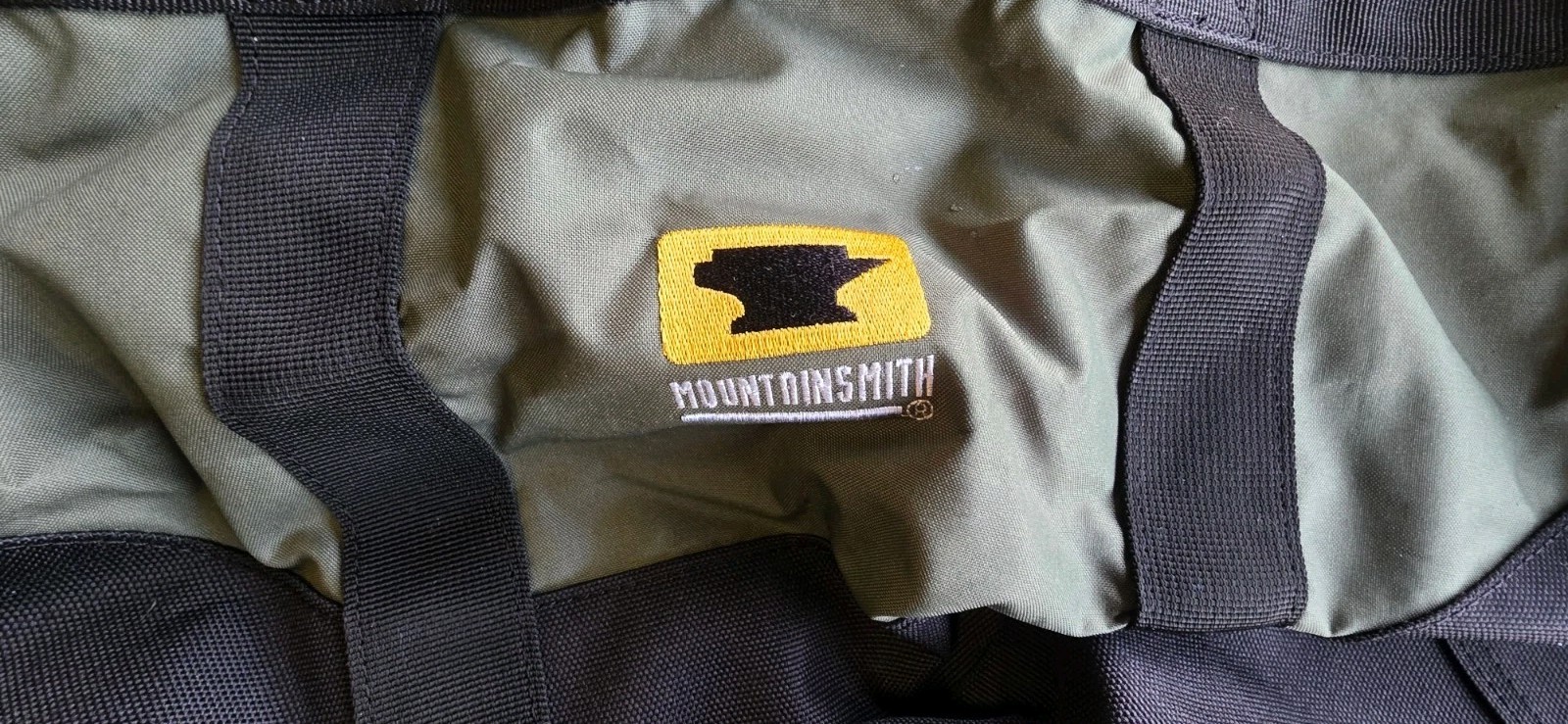 MountainSmith Expedition Duffel Bag Cordura Ripstop Nylon Army Green Black Large