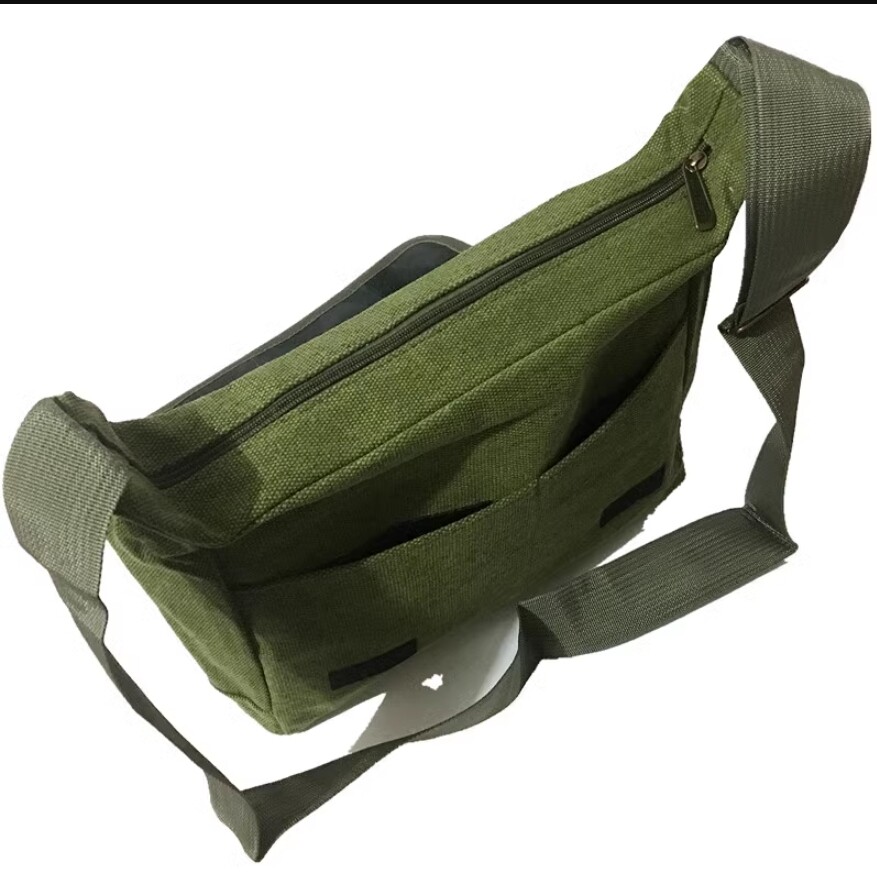 China Chairman Mao “Service to the People” Green Shoulder Bag Messenger Bag
