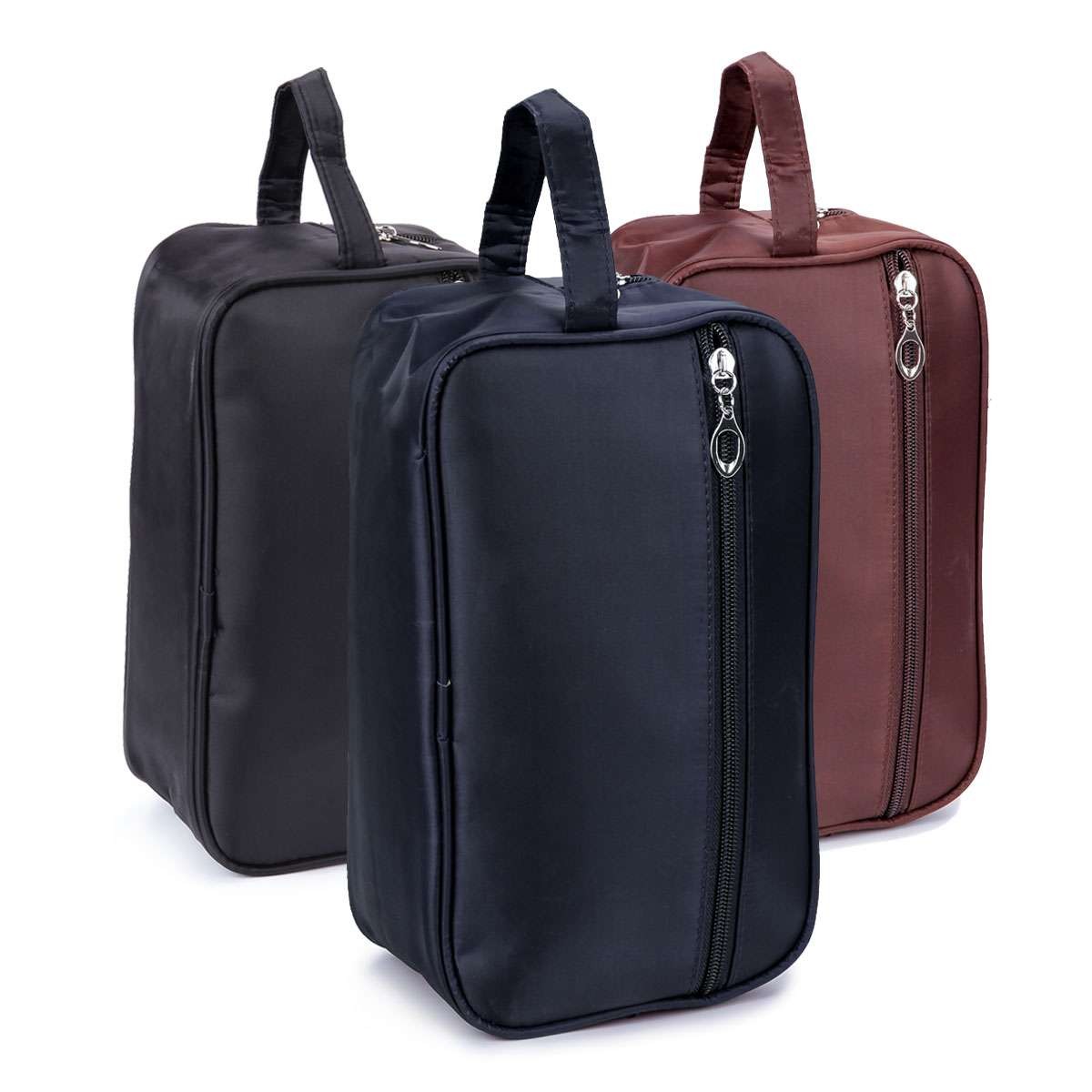 1/2Pcs Men Women Cosmetic Makeup Bag Travel Toiletry Shaving Organizer Dopp Kit
