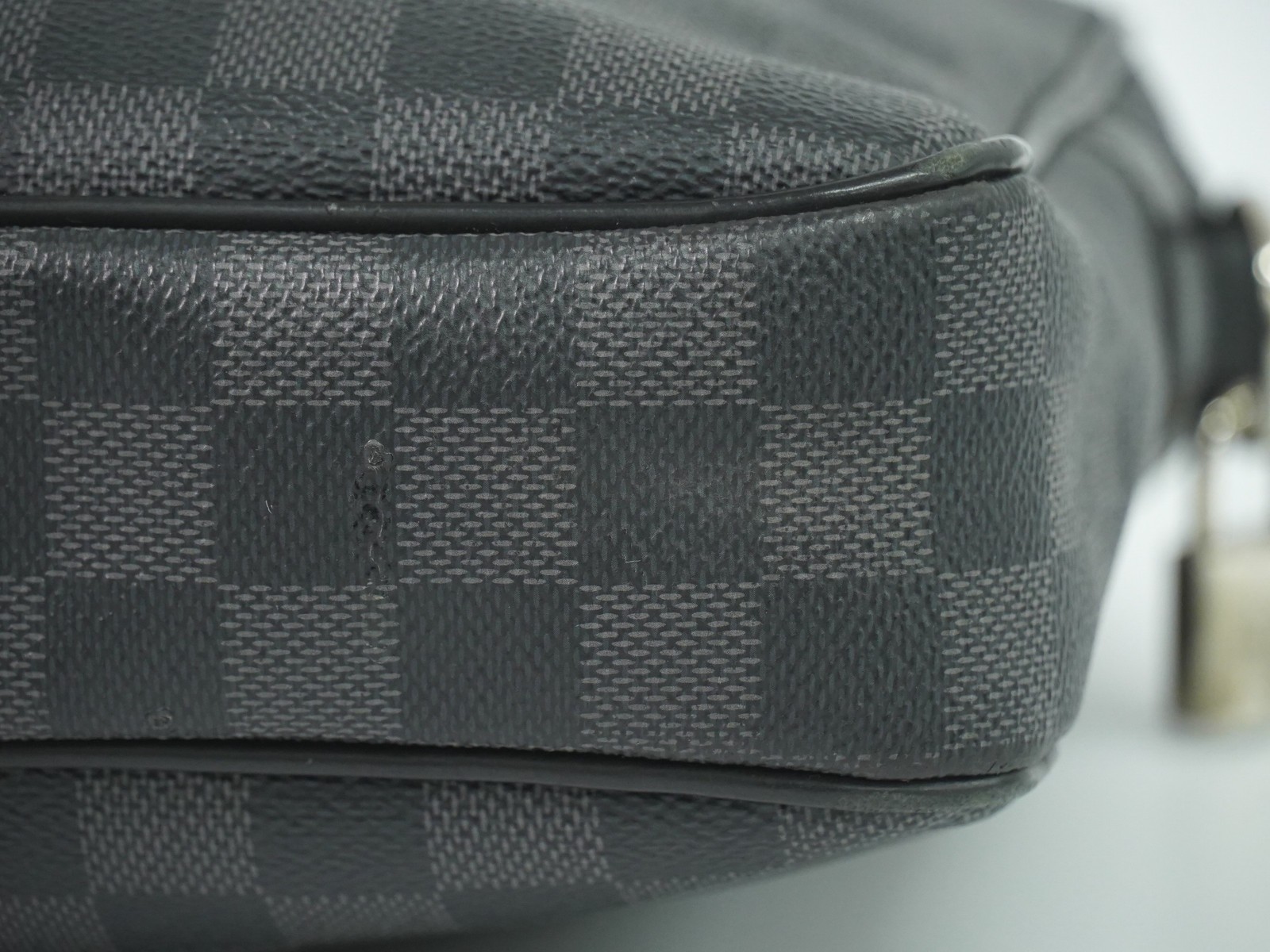 Louis Vuitton Porte Documents Voyage PM N41478 Damier Graphite Business Bag