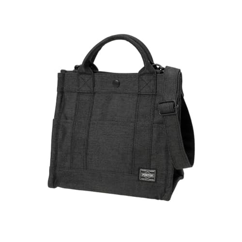 PORTER SMOKY 2WAY Tote Bag S 592-27628 Black CORDURA Made in Japan New