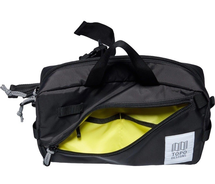 Topo Designs Quick Pack Shoulder Crossbody Waist Bag Black NWT SOLD OUT