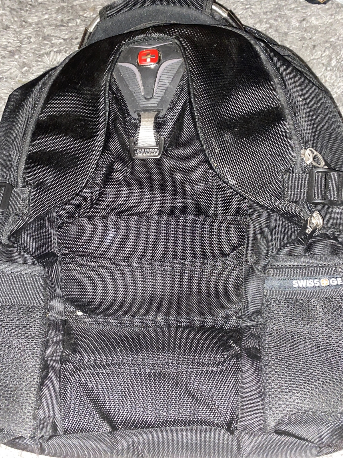 SWISSGEAR Scan Smart Friendly Laptop Backpack School Work & Travel/Black BB07