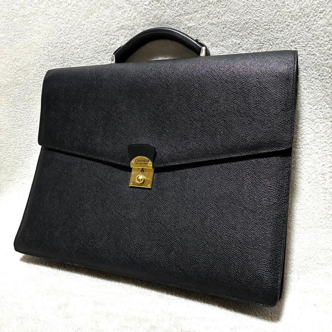 LE TANNEUR Dulles Bag Doctor Bag Leather Made in France A4