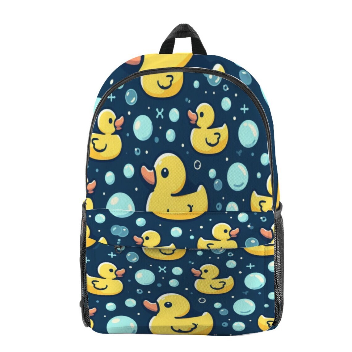 Rubber Ducks And Bubbles AOP Backpack Travel Backpack 17.3″ x 10.2″ x 5.9″