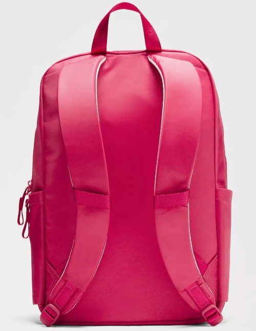 Lululemon Everywhere Backpack 22L Raspberry Coulis Sheer Oak Travel Laptop Bag