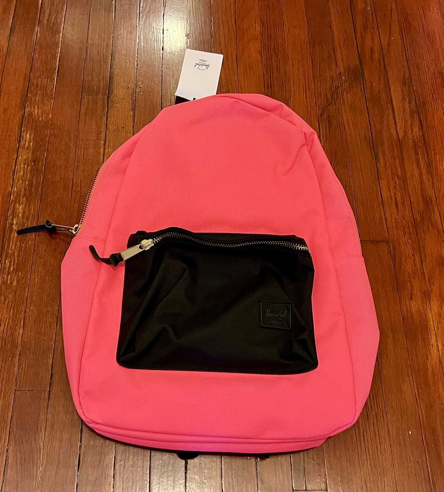 Herschel Supply Co Settlement 23L Backpack 15″ Laptop Sleeve In Neon Pink/Black