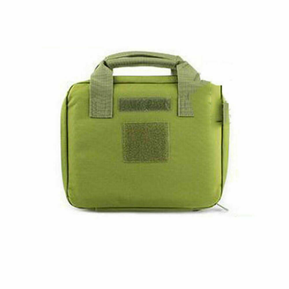 Tactical Pistol Pouch Range Bag Handgun Bag Holster Magazine Pouch 34*5*23cm