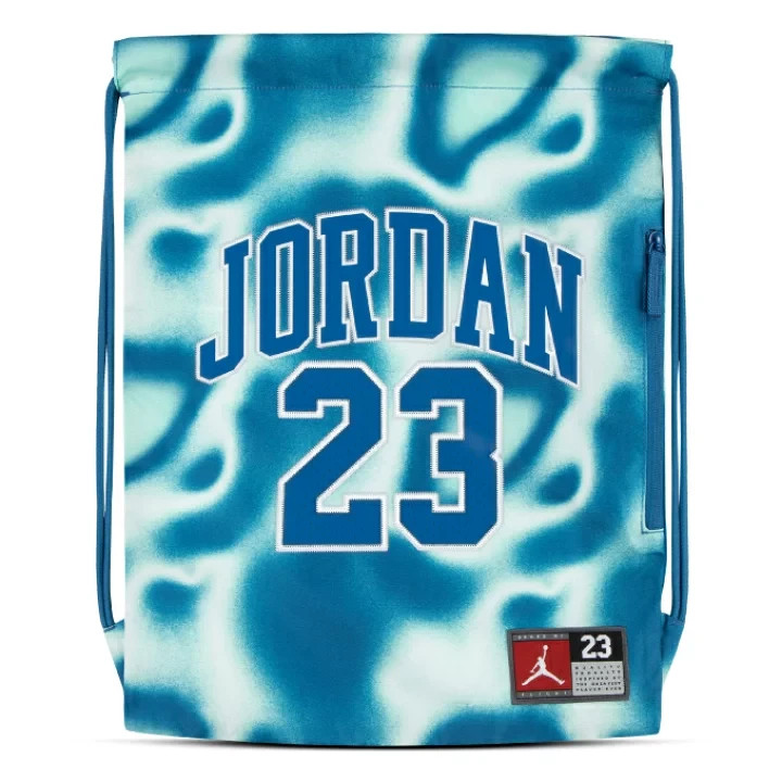 Jordan Drawstring Jersey Unisex Gym Sack Air Jumpman Blue White 9A0757 U1R