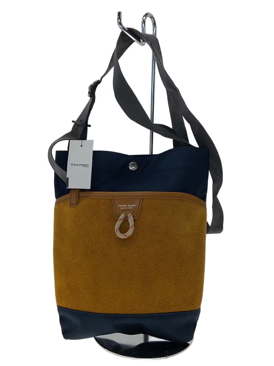MASTERPIECE Shoulder Bag, Nylon, NVY, Solid Color, 525220