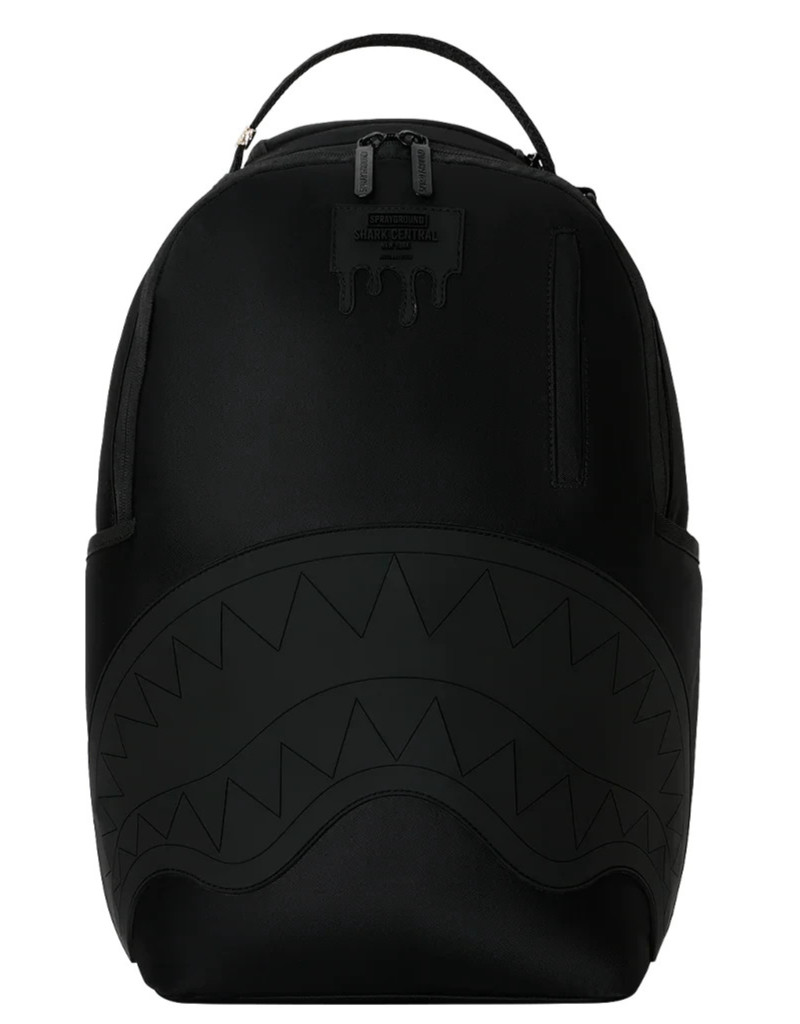 Sprayground Shark Central 2.0 BEYON TIME Backpack🔥New Black Bookbag School Bag
