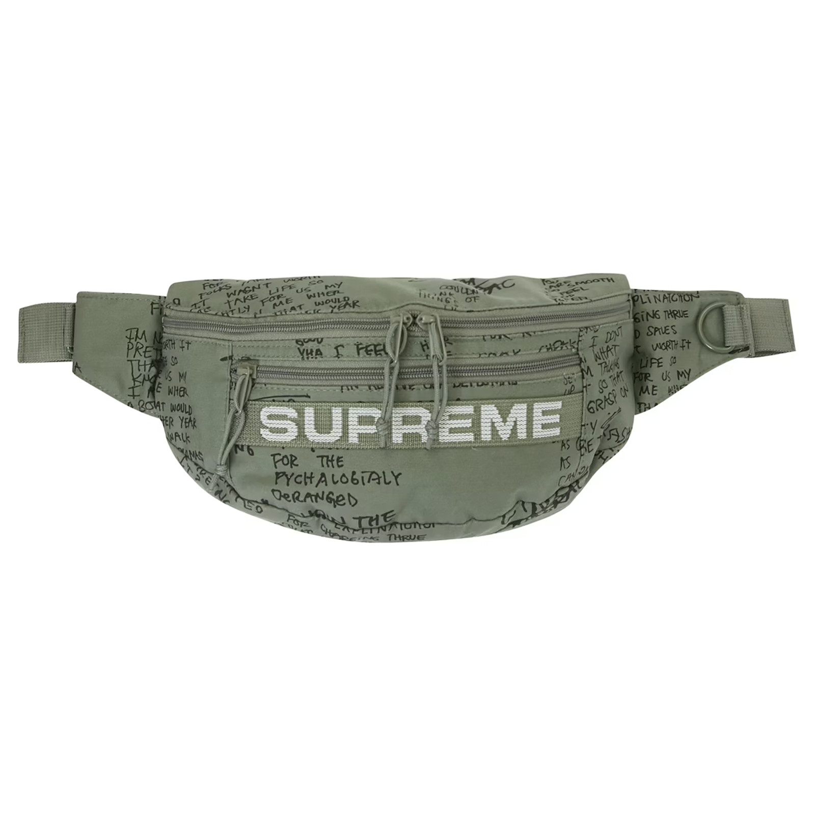 Supreme SS23 Military Waist Bag Olive Gonz Green