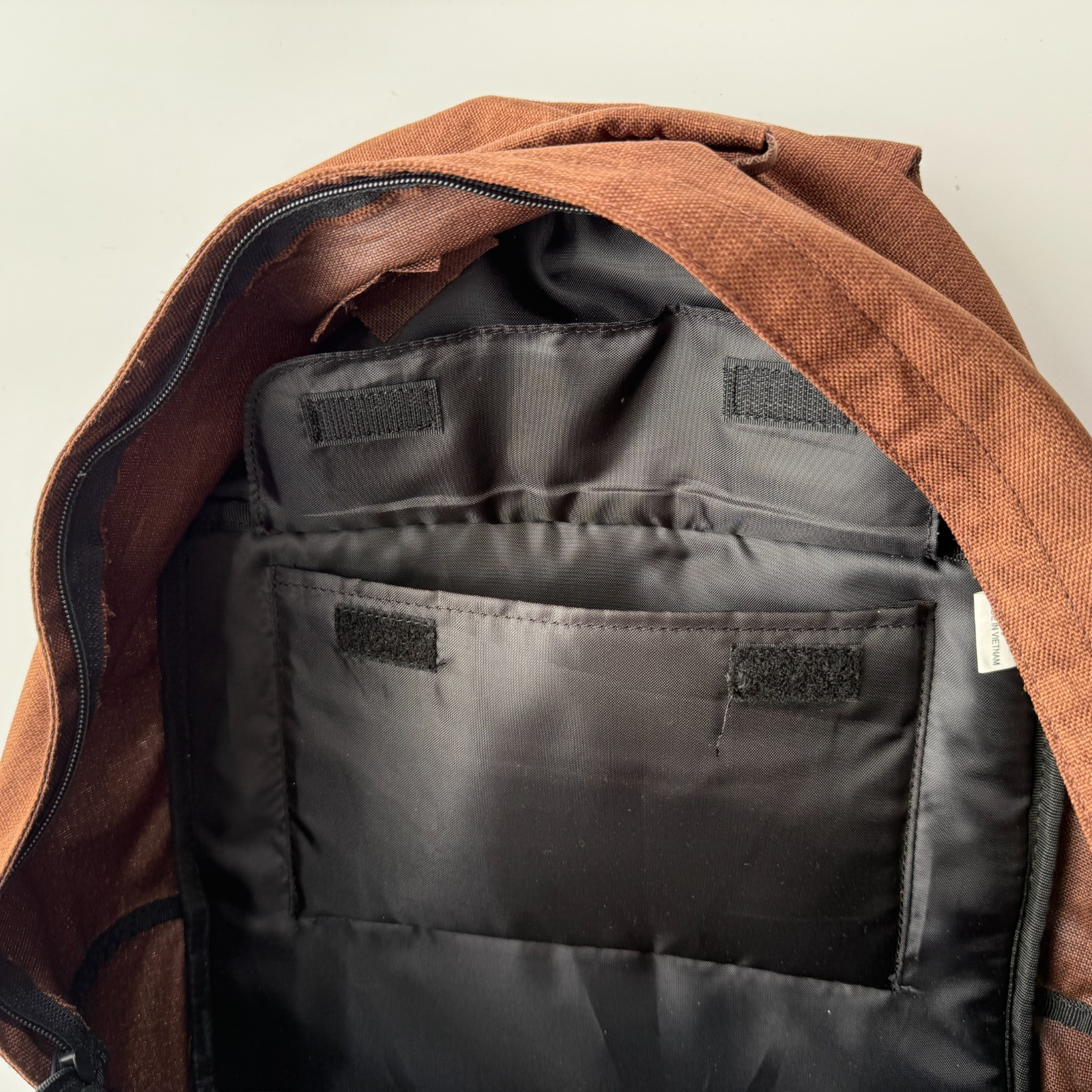 ELECTRIC VISUAL Laptop Padded Backpack Adult Brown 3 Compartments Everyday Bag