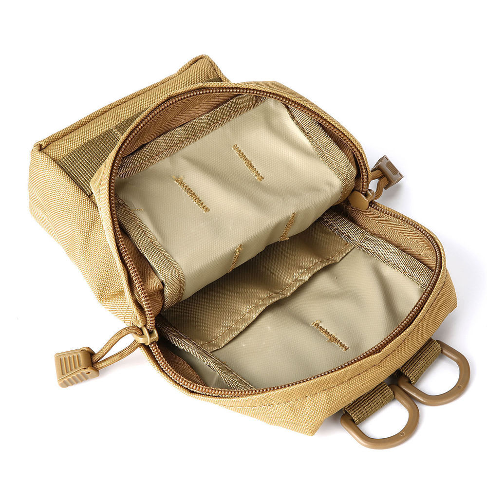 Tactical Molle EDC Pouch for Vest Backpack Belt Outdoor Waist Pack Military Bag