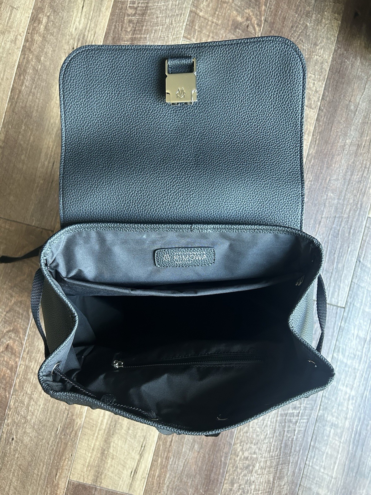 RIMOWA Never Still Leather Flap Backpack Large