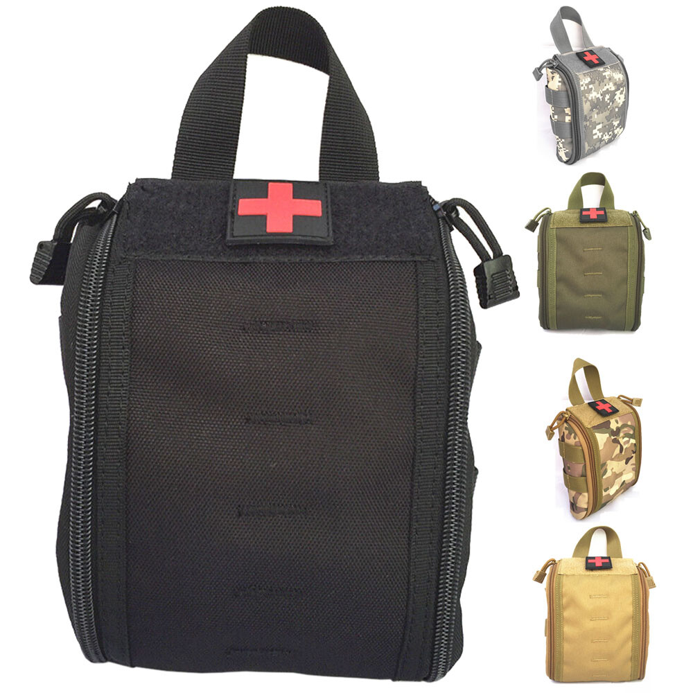 Rip Away IFAK Pouch Tactical Molle Medical Pouch First Aid Kit Pouch Pack Bag