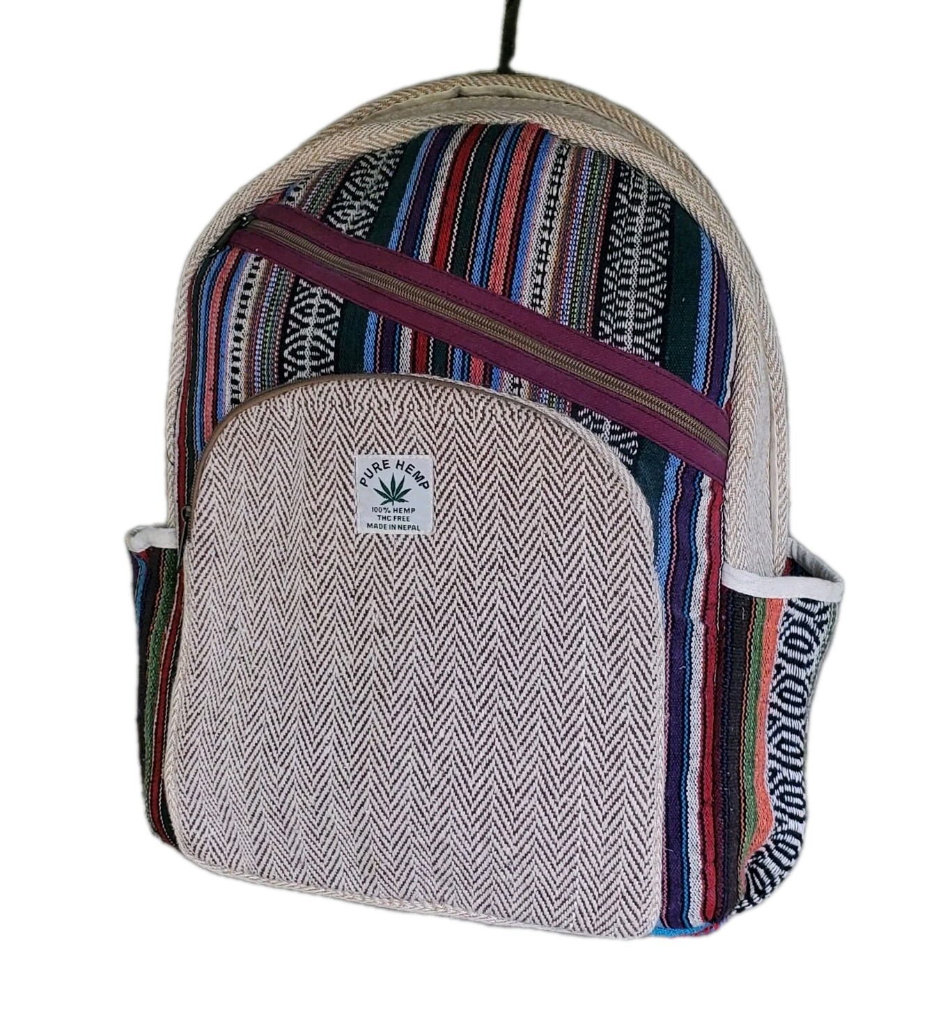 Large Pure Hemp Backpack