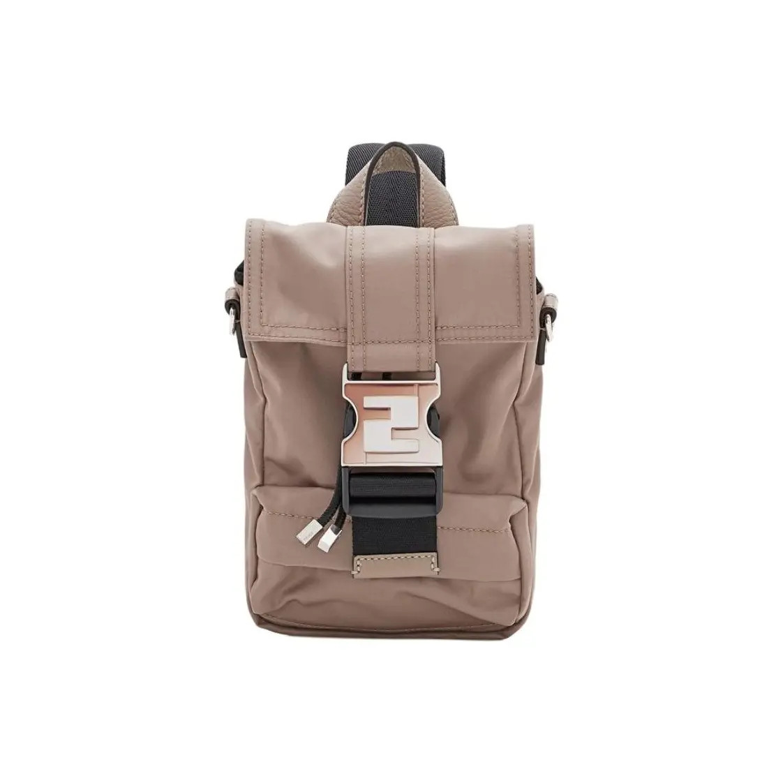 FENDI Buckle Closure Backpack Chest Bag Men’s 5.5x1x7.1 in
