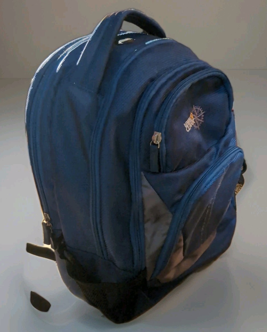 Lewis N’ Clark Padded Laptop Sport Pack BackPack Blue/Black
