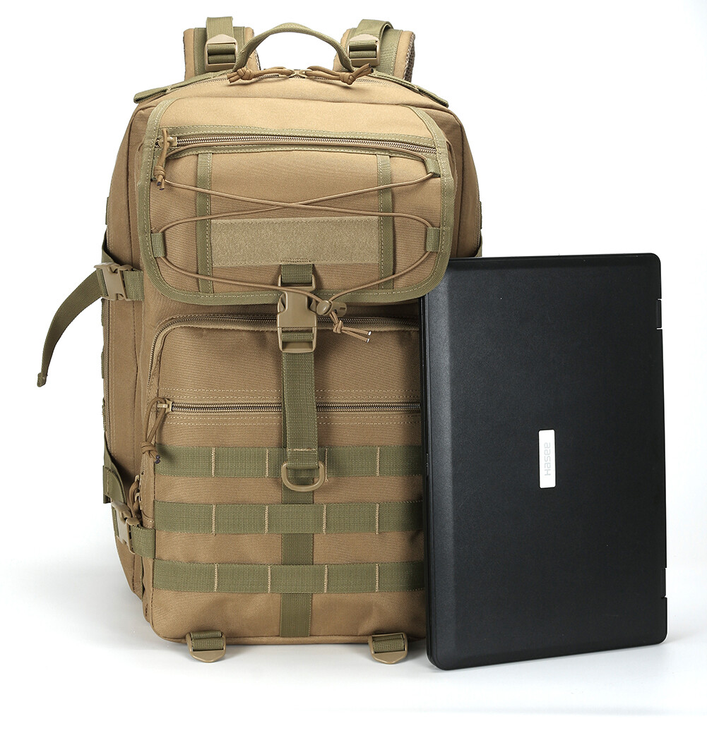 45L Tactical Military Backpack Big Capacity Training Hiking Army Molle Bags USA