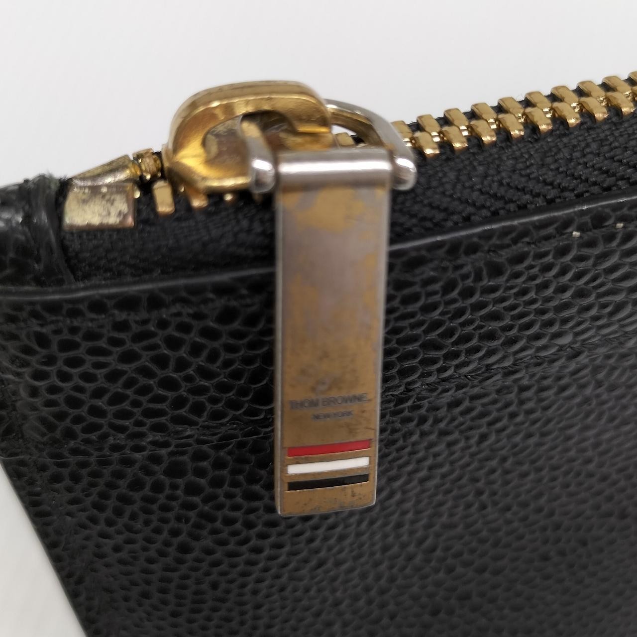 Small Zipper Tablet Holder Model Size 29.5 20 cm THOM BROWNE