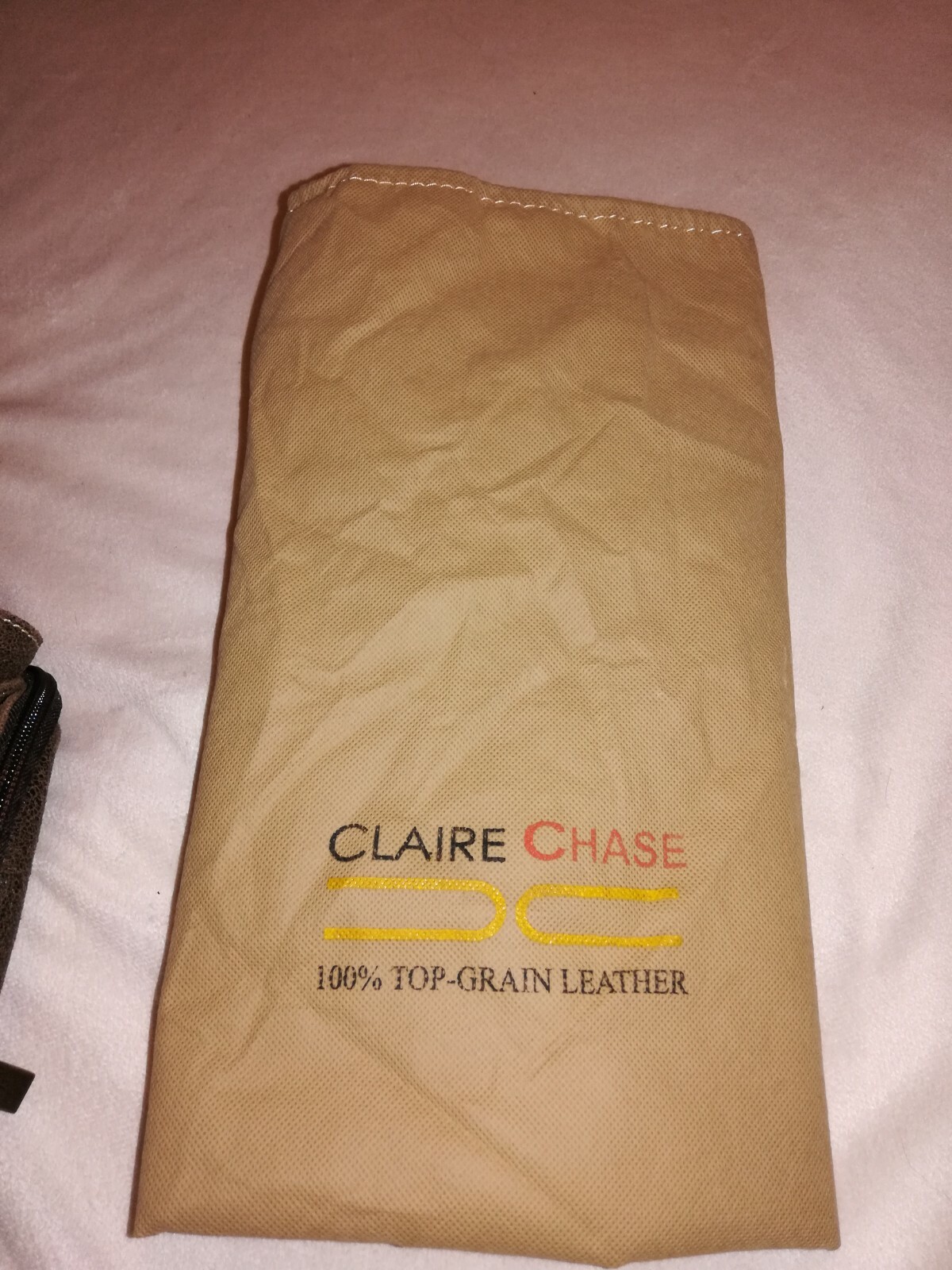 Claire Chase Backpack Uptown Distressed Brown Leather NWT (D11)