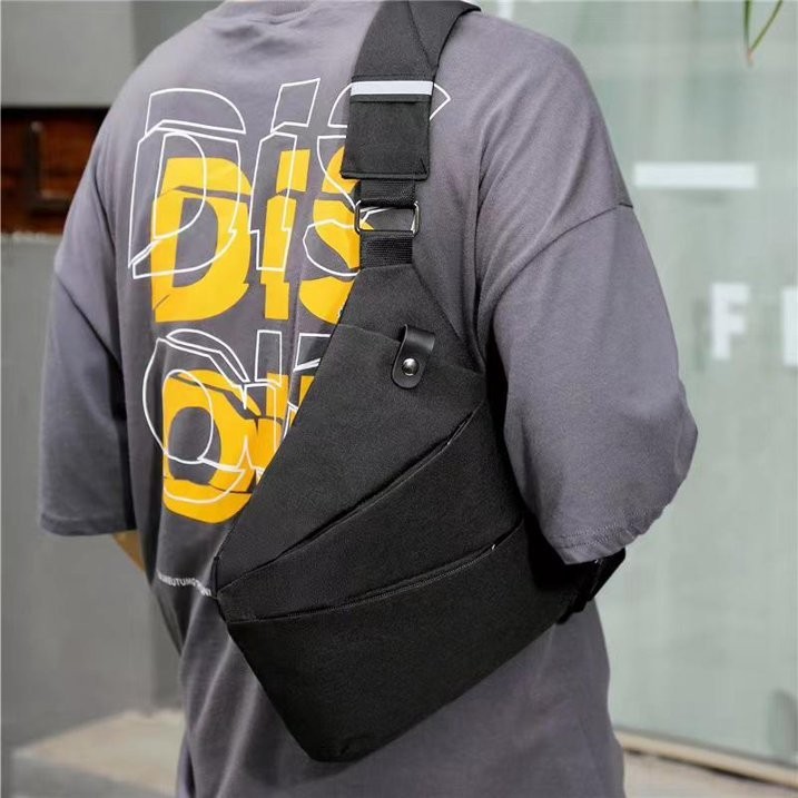 Mens Backpack Tactical Sling Shoulder Bag Molle Travel Chest Pack Outdoor Hiking
