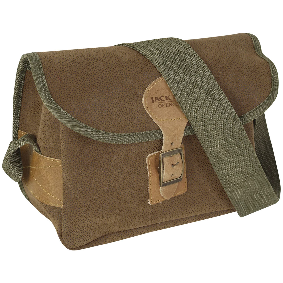Jack Pyke Cartridge Bag Hunting Sack Shoulder Pack Shooting Satchel Duotex Brown