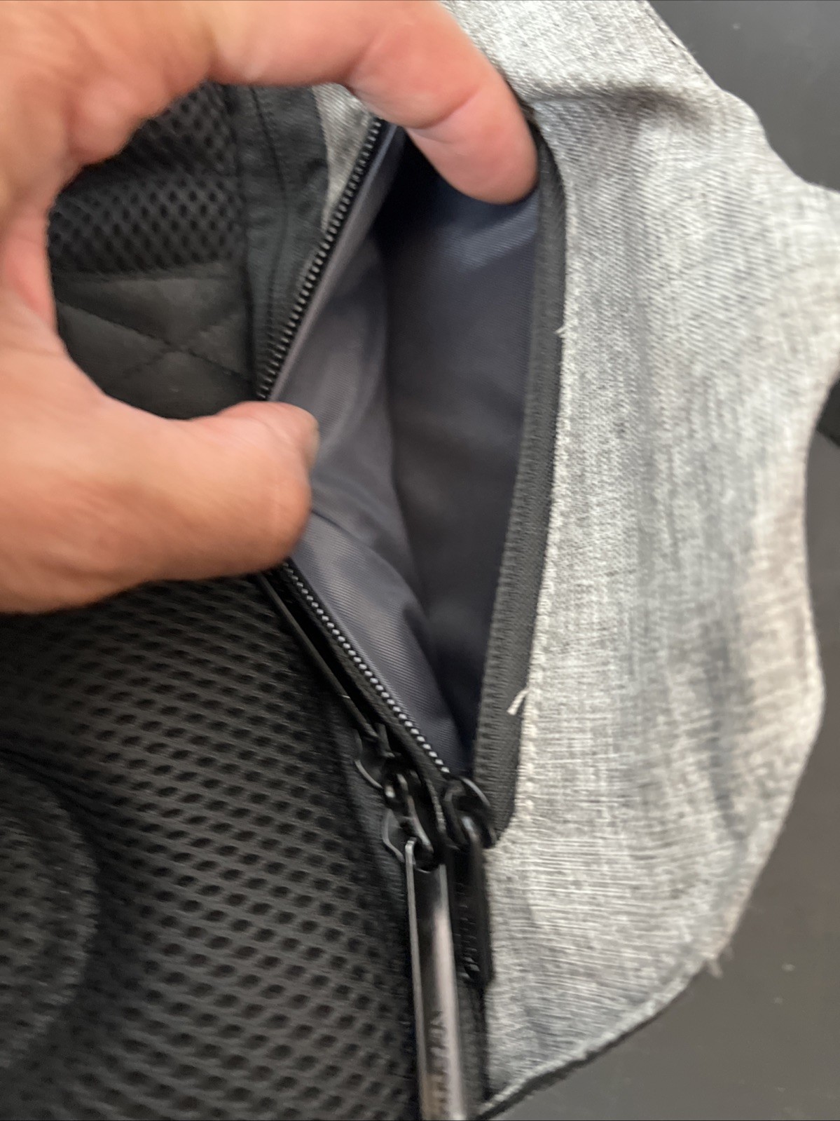 XD Design Backpack Laptop Bobby Compact Anti-Theft USB Gray Black Unisex Bag