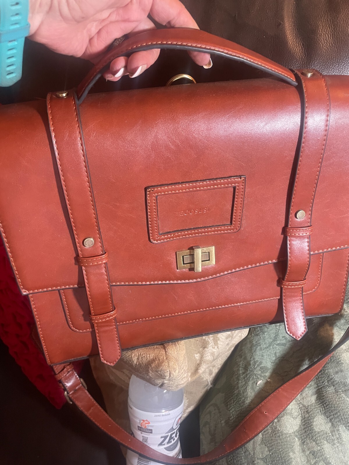 ECOSUSI NWT MESSENGER BAG CLASSIC CAMBRIDGE MESSENGER UNISEX NWT