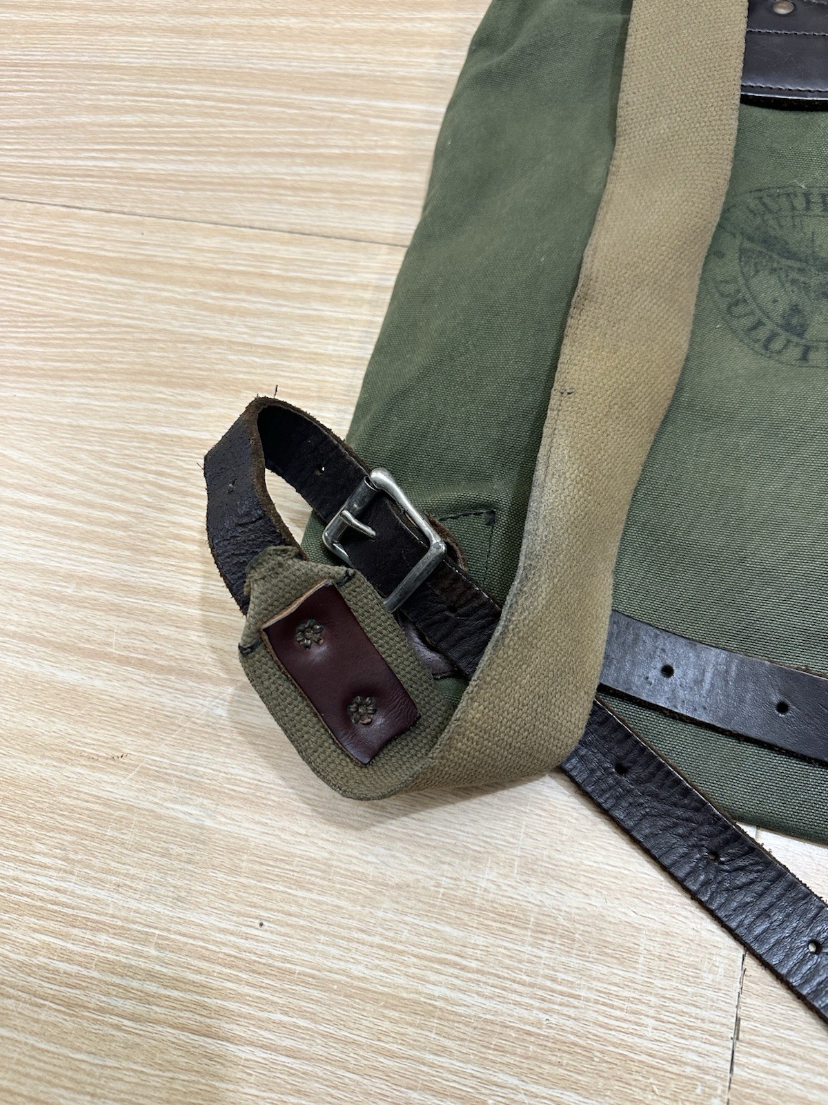 Duluth Pack Duluth Minn Backpack Unisex Everyday Scout Pack Green Canvas