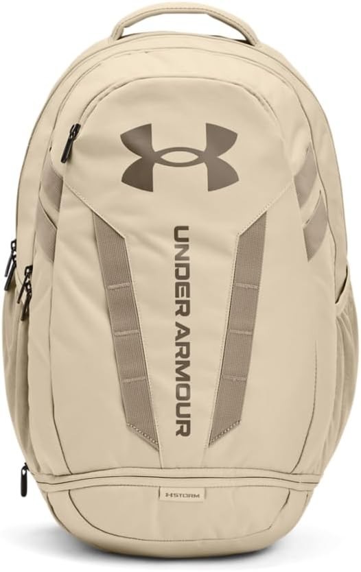 UNDER ARMOUR UA Hustle 5.0 Backpack 29L Bag Laptop Khaki Base-Timberwolf Taupe