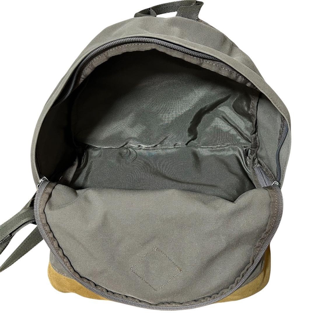 THE NORTH FACE PURPLE LABEL Backpack Military Gray NN7507N Very Good