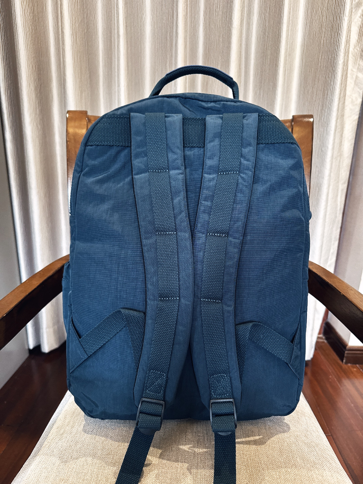 NEW Kipling Seoul Extra Large 17″ Laptop XL Backpack Navy dark blue 47cm Height
