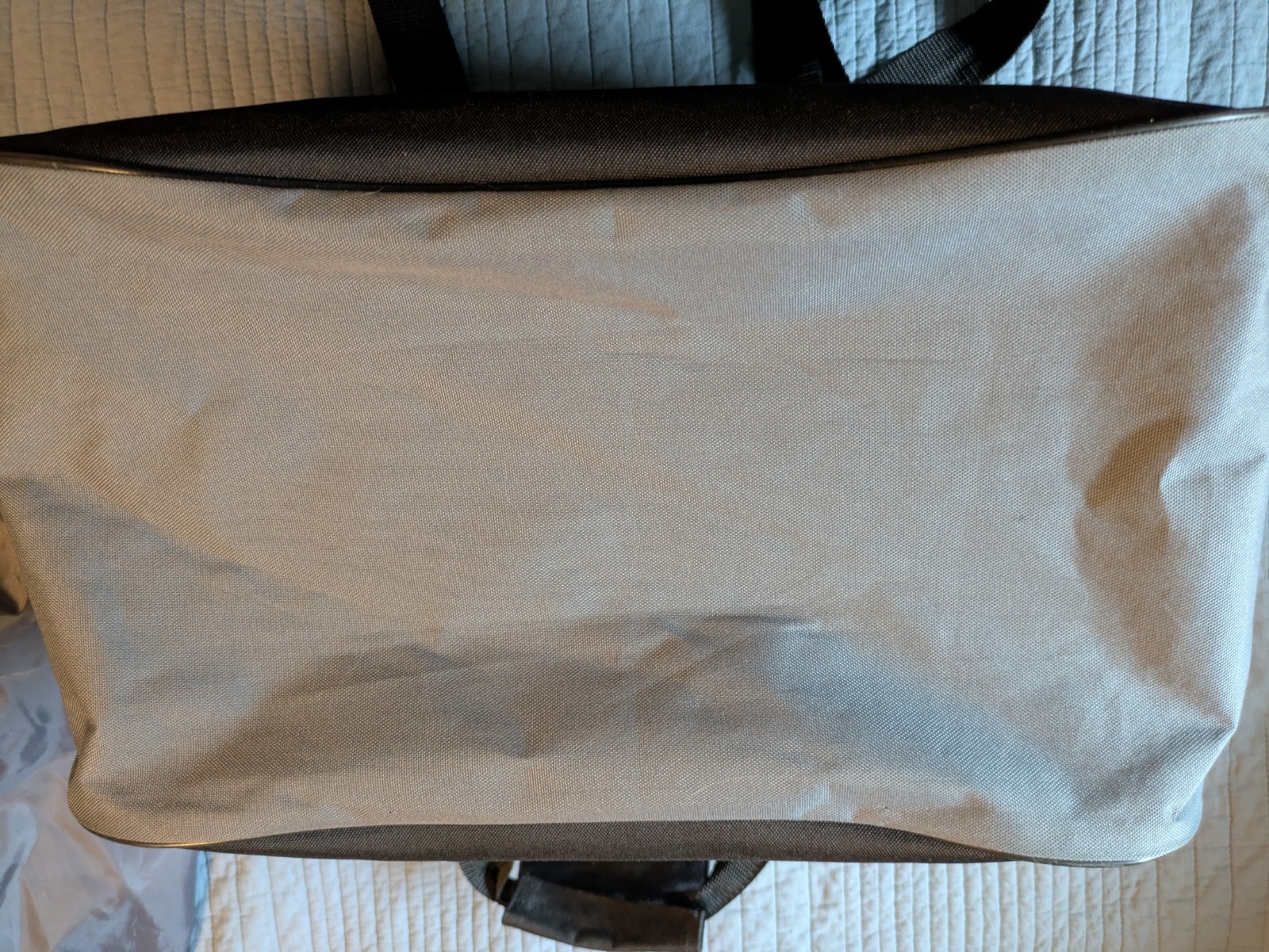 Adidas Diablo Small II Duffel Bag Gym Locker Travel Logo Black Grey